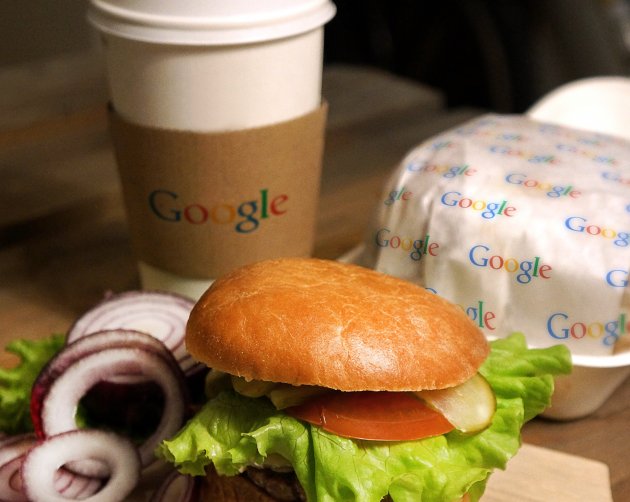 Google открывает собственную сеть фастфуда (шутка)