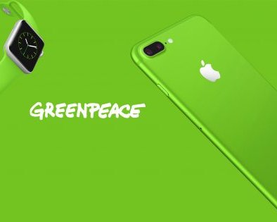 Apple анонсировала зелёный iPhone (шутка)